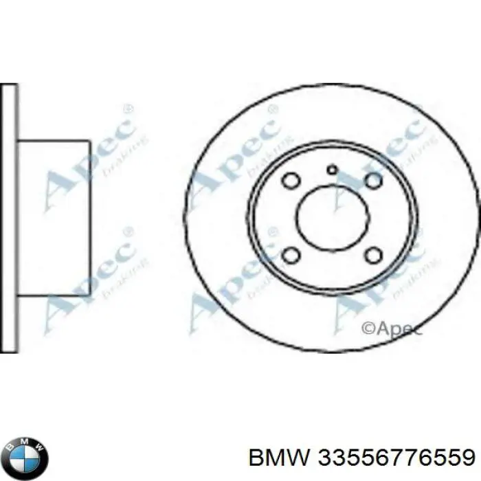 Compre 33556776559 BMW Bucha de estabilizador traseiro
