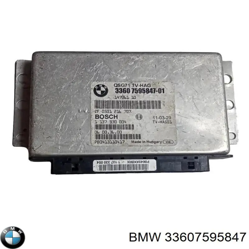 Compre 33607591444 BMW Módulo de direção (Centralina eletrônica) da Caixa Automática de Mudança eletrônica