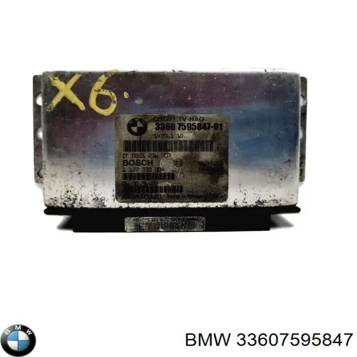 33607591444 BMW Módulo de direção (Centralina eletrônica) da Caixa Automática de Mudança eletrônica