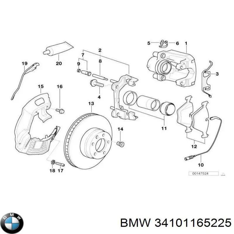 34101165225 BMW 