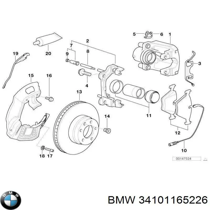  BMW 34101165226 preço, a partir de 30,21 USD