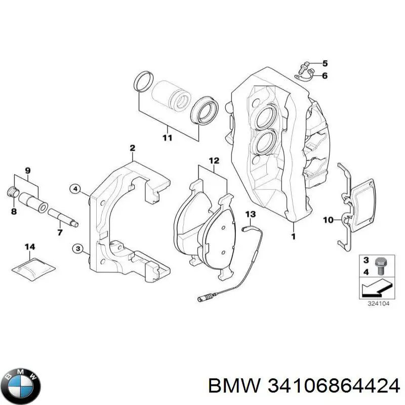 Parafuso de cabeça de motor (CBC) BMW 34106864424 preço, a partir de 8,77 USD