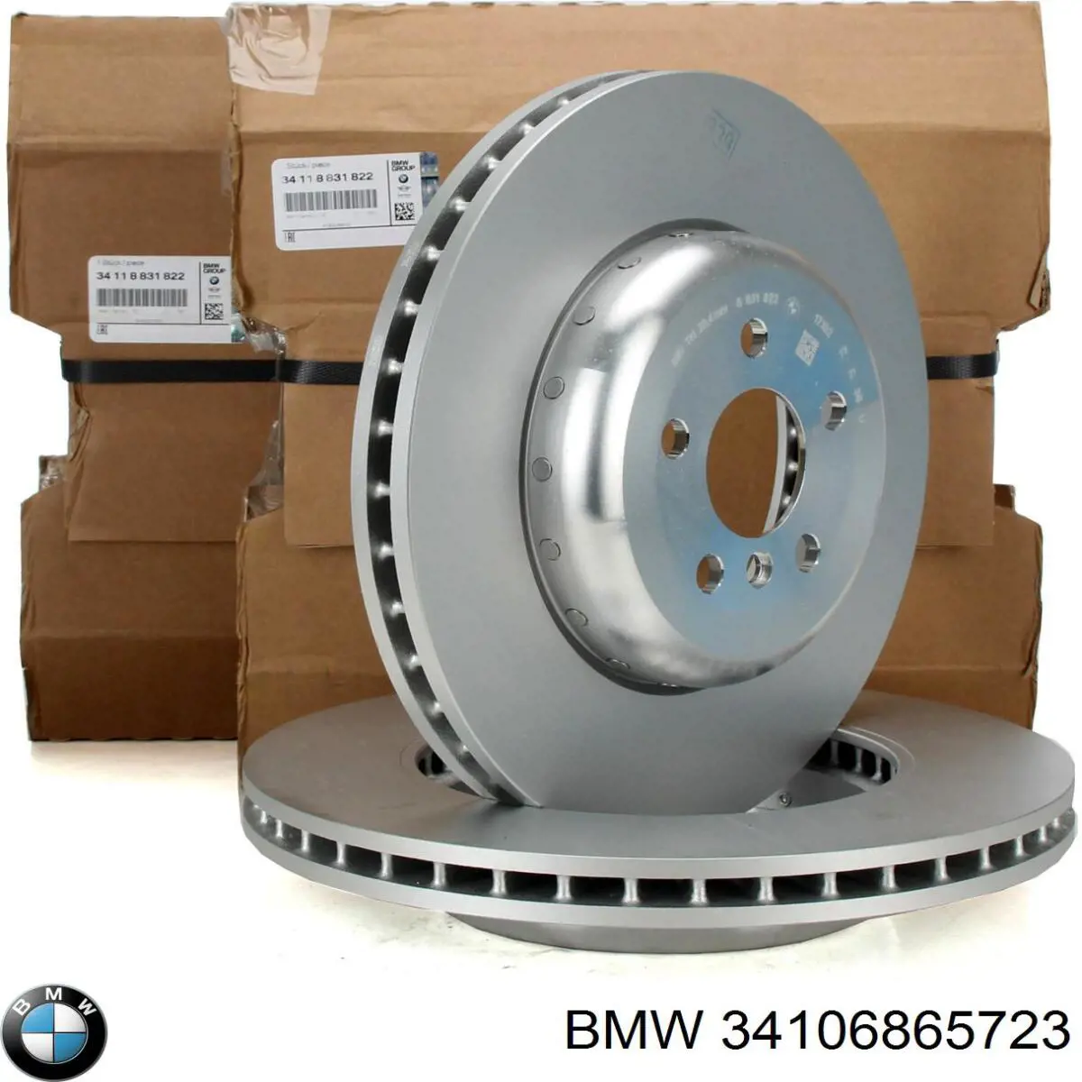 34106865723 BMW Disco do freio dianteiro