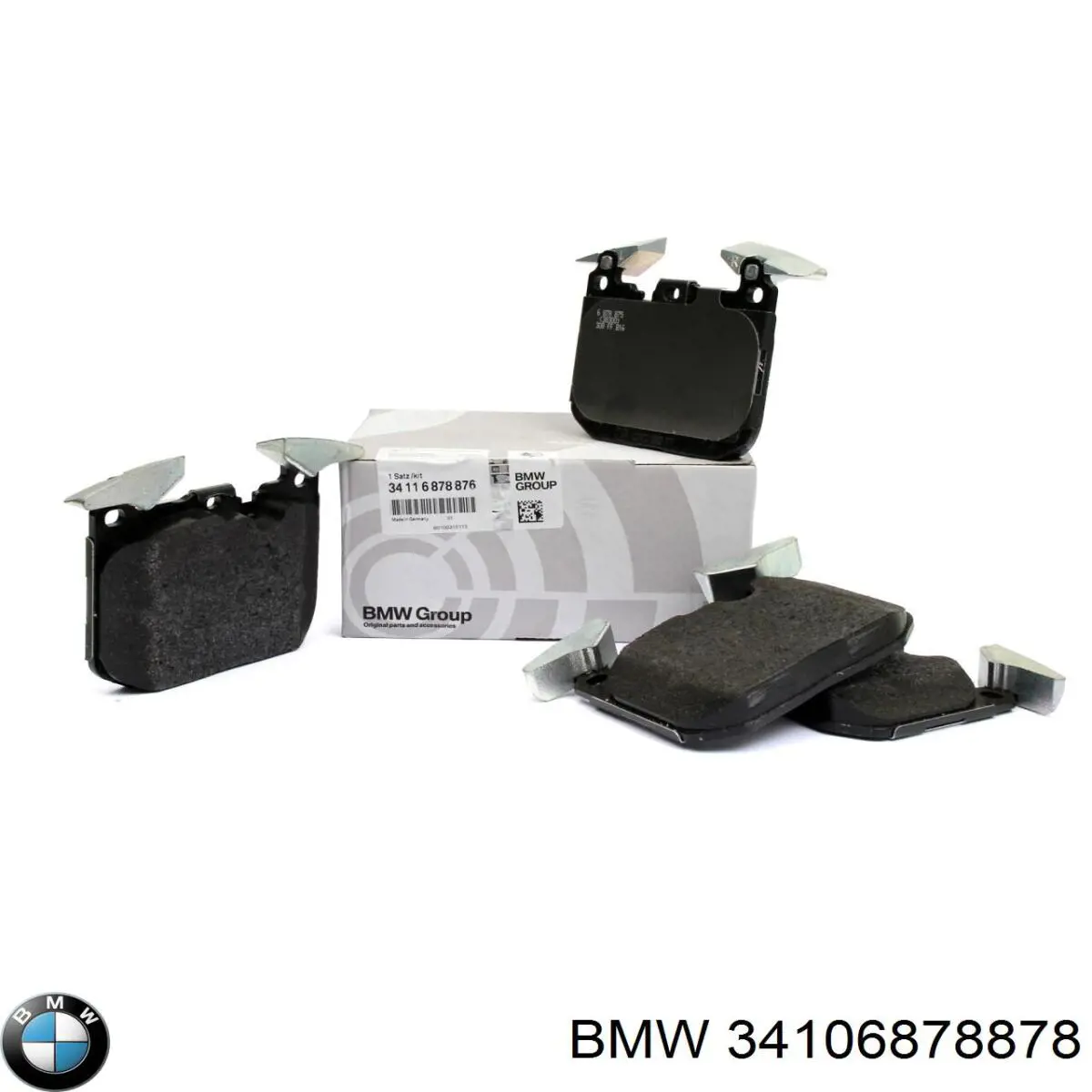 Sapatas do freio dianteiras de disco BMW 34106878878 preço, a partir de 57,74 USD