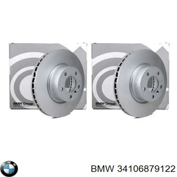 Disco do freio dianteiro BMW 34106879122 preço, a partir de 80,09 USD