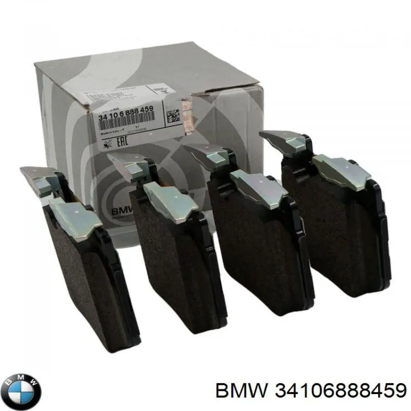 Sapatas do freio dianteiras de disco BMW 34106888459 preço, a partir de 119,38 USD