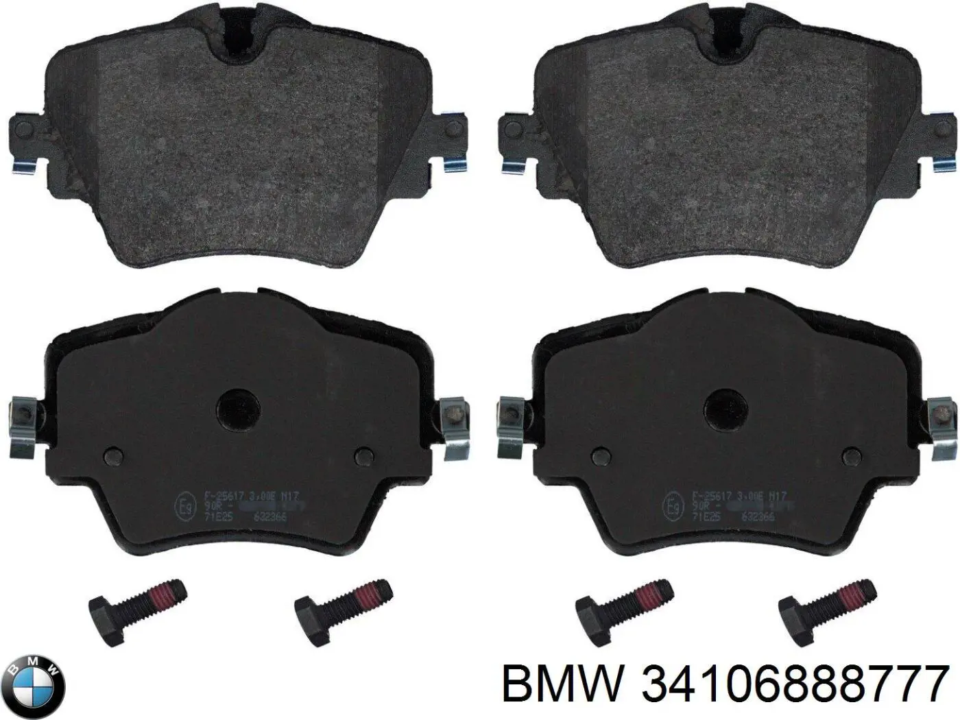 Sapatas do freio dianteiras de disco BMW 34106888777 preço, a partir de 49,05 USD