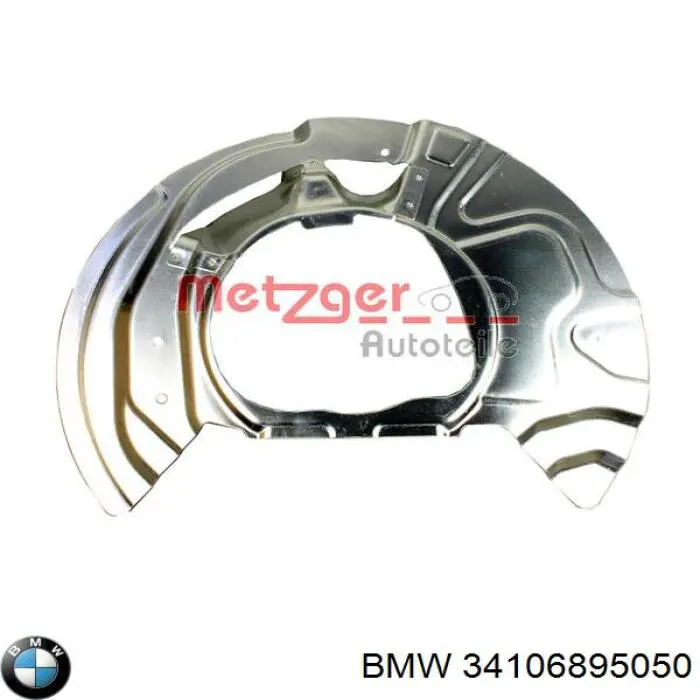 Proteção do freio de disco dianteiro direito BMW 34106895050 preço, a partir de 31,18 USD
