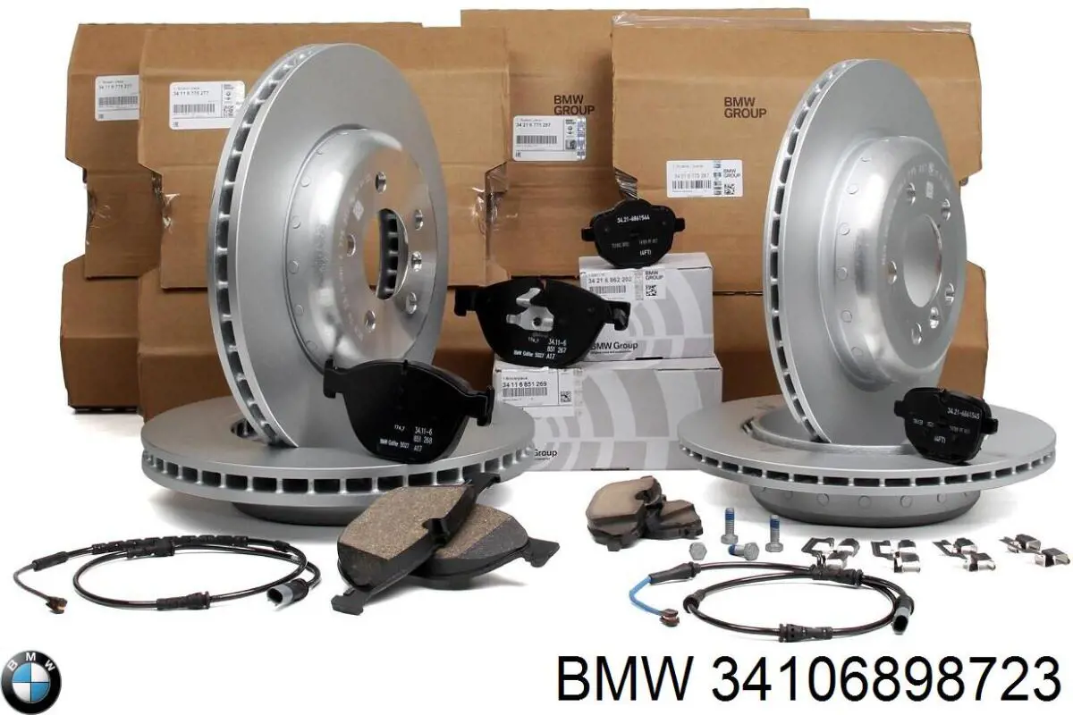Compre 34106898723 BMW Disco do freio dianteiro