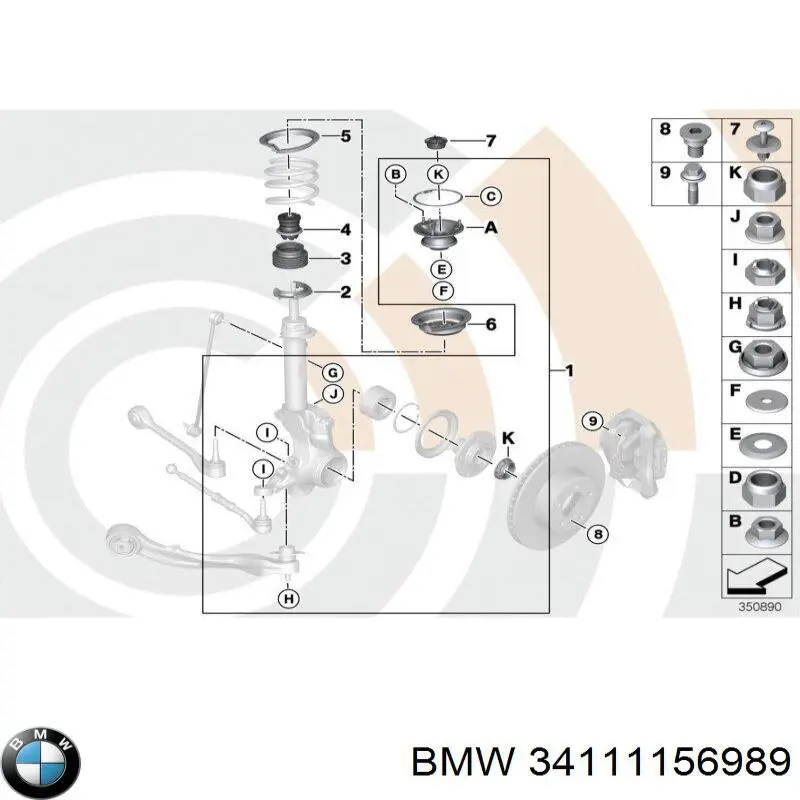  BMW 34111156989 preço, a partir de 15,67 USD