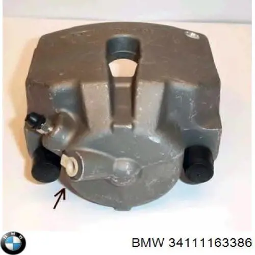 Compre 34111163386 BMW Suporte do freio dianteiro direito