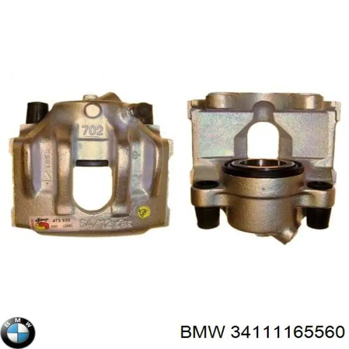 Compre 34111165560 BMW Suporte do freio dianteiro direito