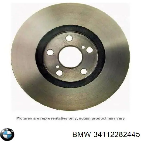 Compre 34112282445 BMW Disco do freio traseiro