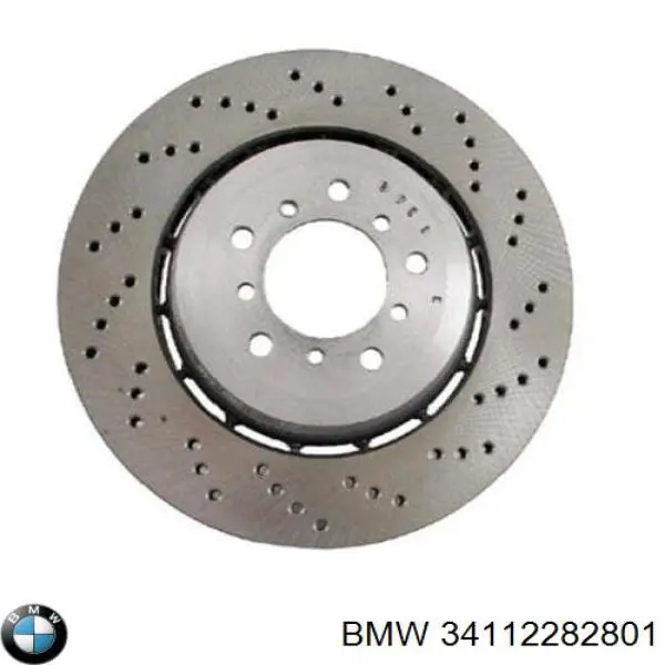 Compre 34112282801 BMW Disco do freio dianteiro