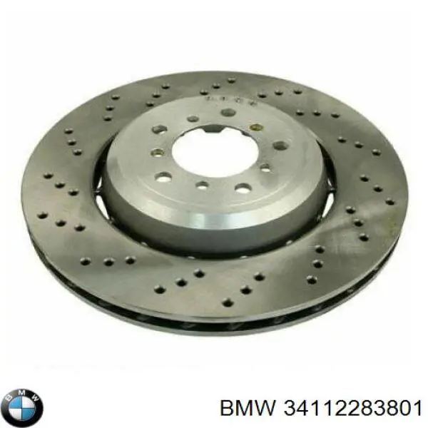 Compre 34112283801 BMW Disco do freio traseiro