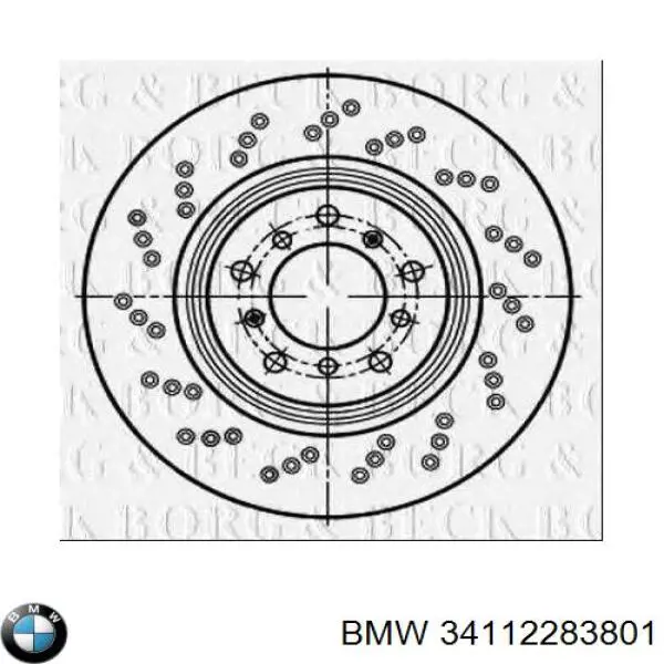  BMW 34112283801