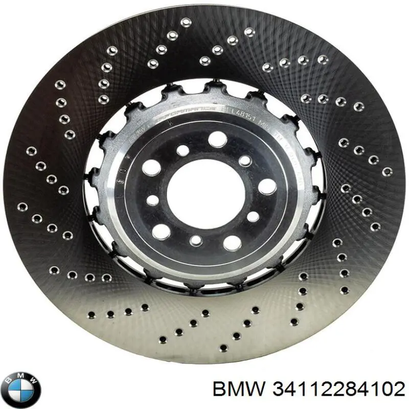 34112284102 BMW Disco do freio dianteiro