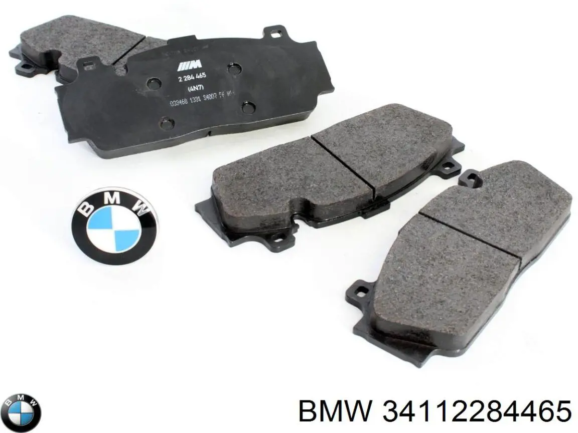 Compre 34112284465 BMW Sapatas do freio dianteiras de disco