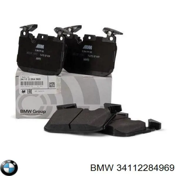 Sapatas do freio dianteiras de disco BMW 34112284969 preço, a partir de 57,18 USD