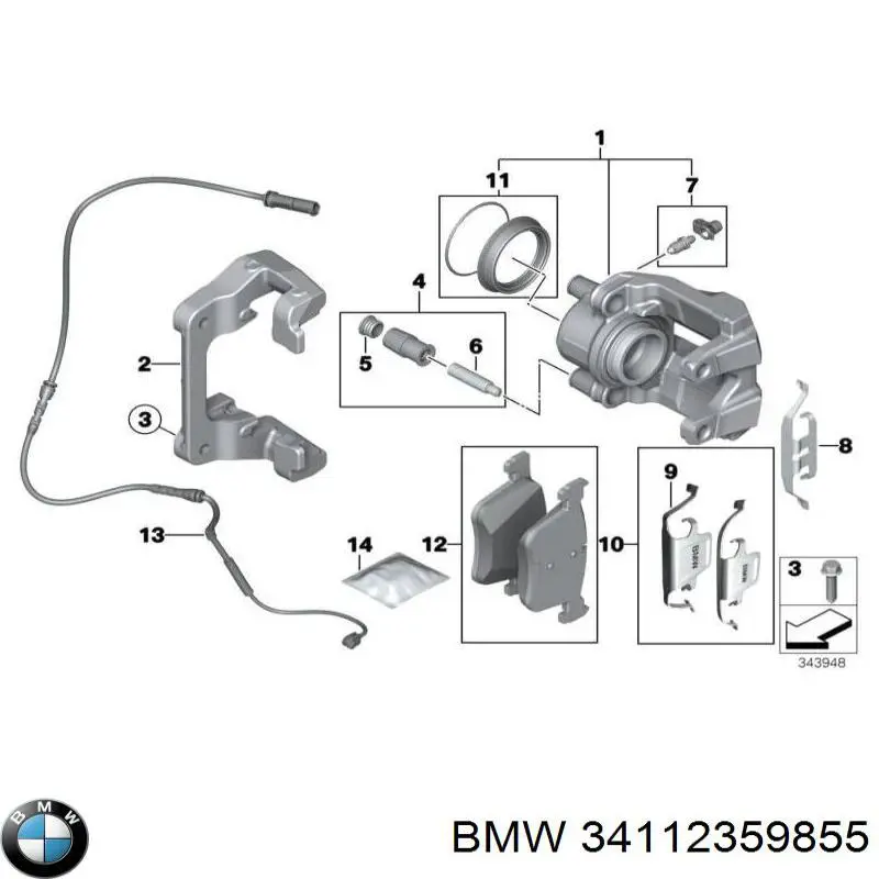 34112359855 BMW 