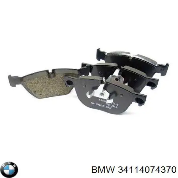 Sapatas do freio dianteiras de disco BMW 34114074370 preço, a partir de 48,29 USD