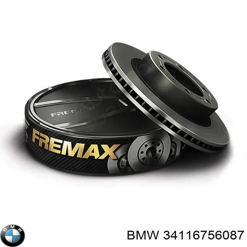 Disco do freio dianteiro BMW 34116756087 preço, a partir de 105,19 USD