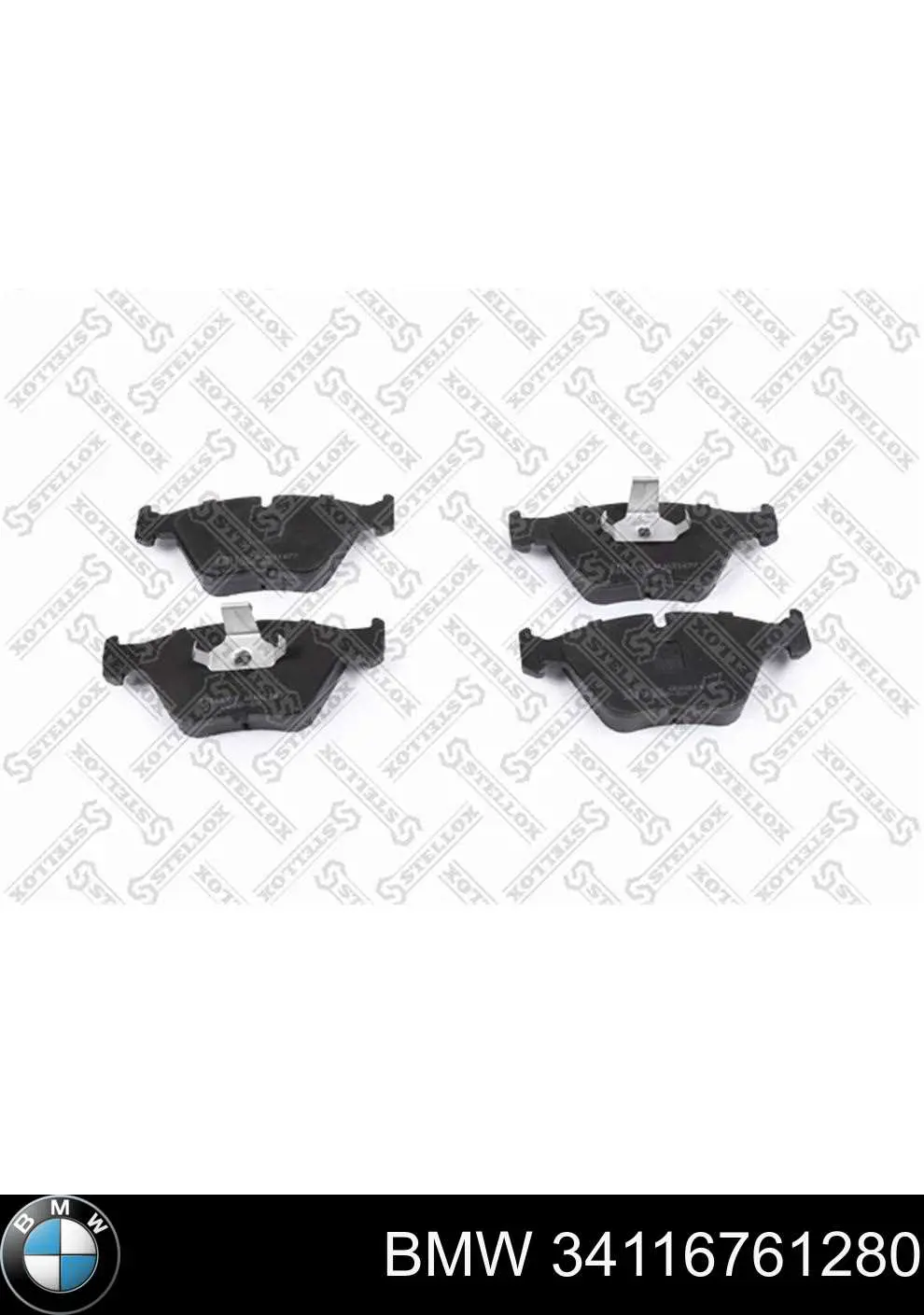 Sapatas do freio dianteiras de disco BMW 34116761280 preço, a partir de 42,58 USD
