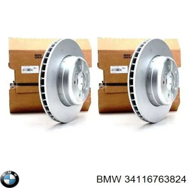 Disco do freio dianteiro BMW 34116763824 preço, a partir de 168,57 USD