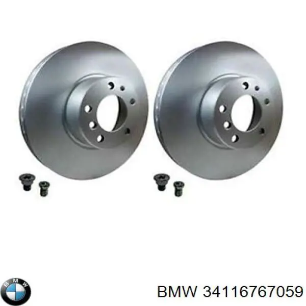 Compre 34116767059 BMW Disco do freio dianteiro