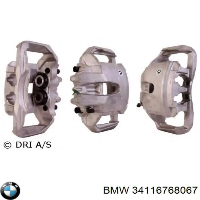 34116768067 BMW Suporte do freio dianteiro esquerdo
