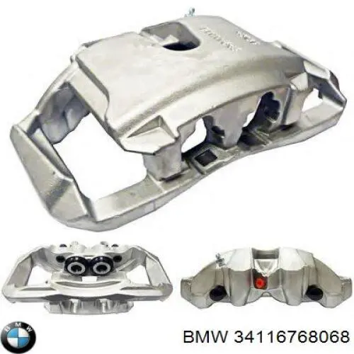 Compre 34116768068 BMW Suporte do freio dianteiro direito