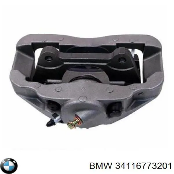 34116773201 BMW Suporte do freio dianteiro esquerdo