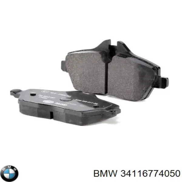 Sapatas do freio dianteiras de disco BMW 34116774050 preço, a partir de 44,78 USD