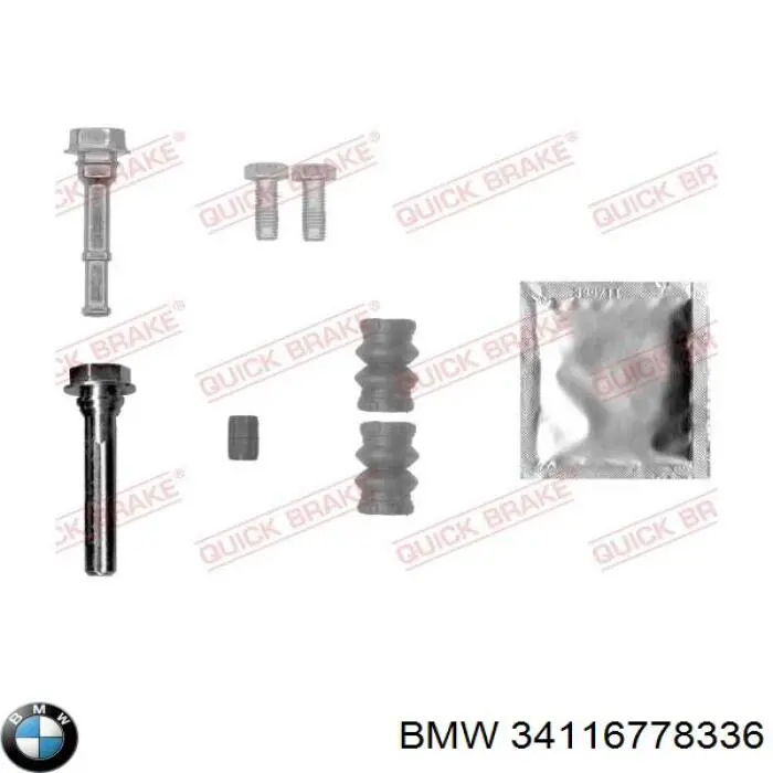 34116778336 BMW Suporte do freio dianteiro direito