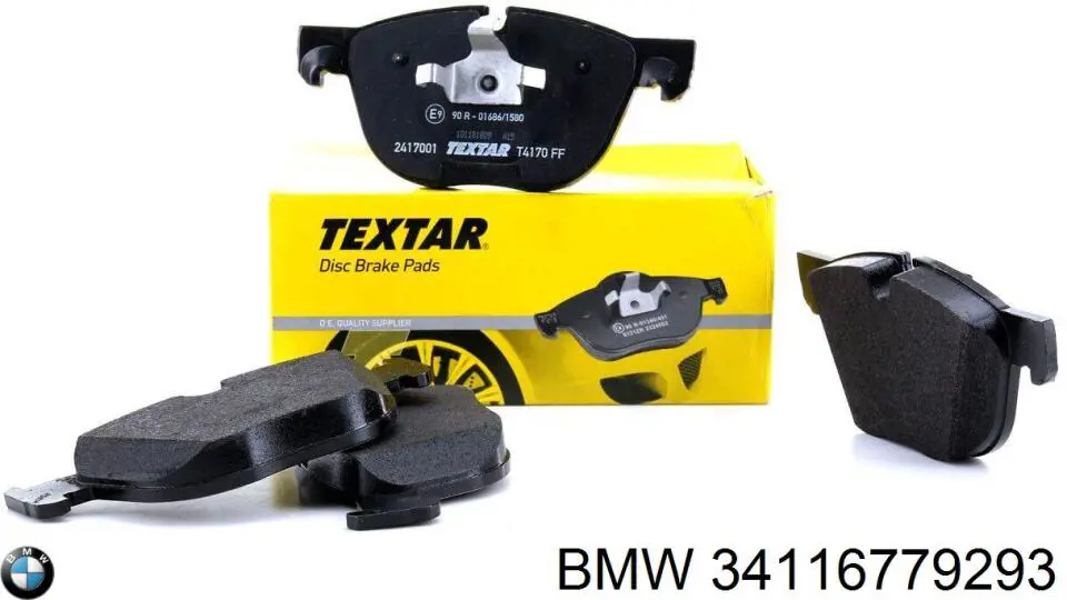 Sapatas do freio dianteiras de disco BMW 34116779293 preço, a partir de 26,10 USD