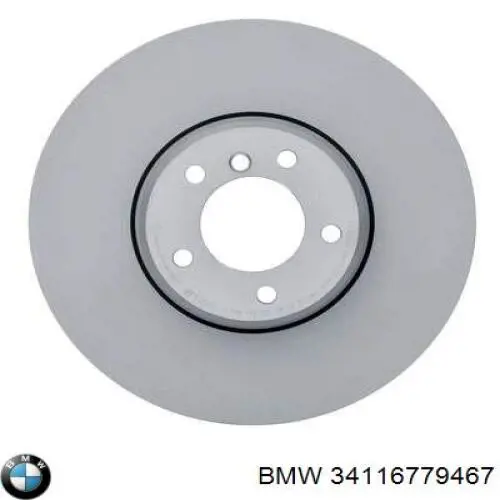 Disco do freio dianteiro BMW 34116779467 preço, a partir de 132,41 USD