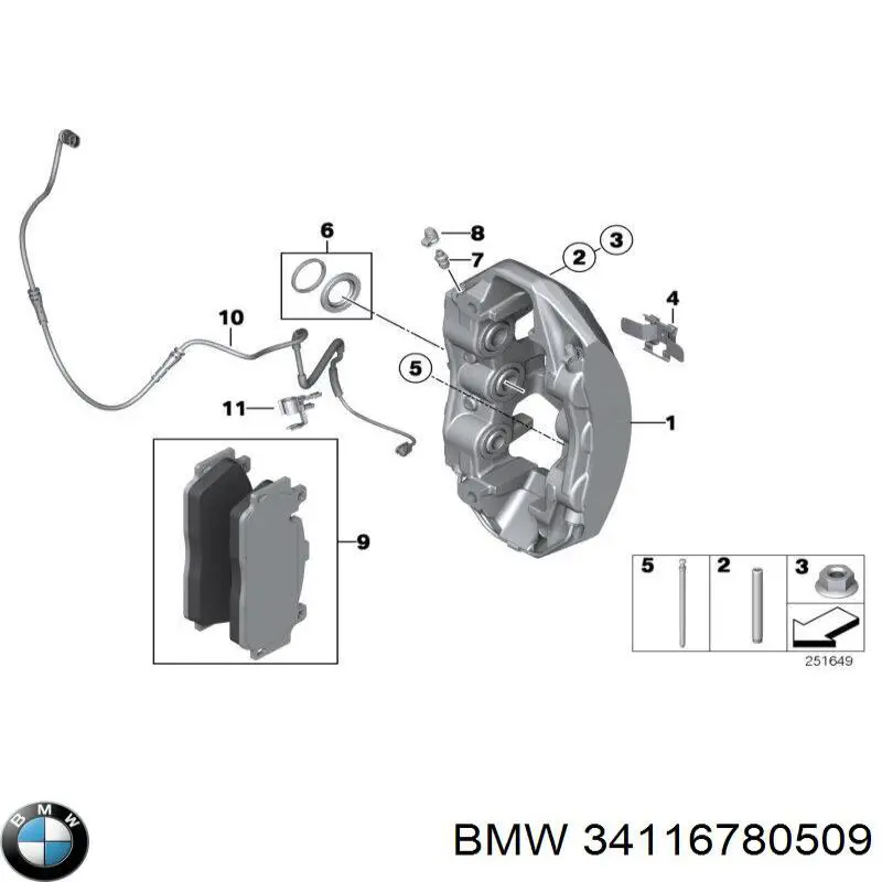 Compre 34116780509 BMW 
