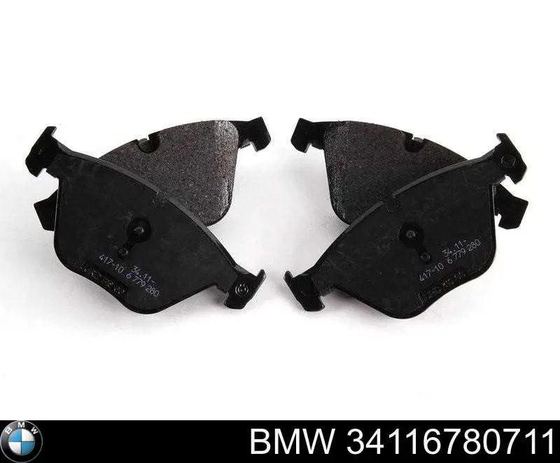 Sapatas do freio dianteiras de disco BMW 34116780711 preço, a partir de 47,14 USD
