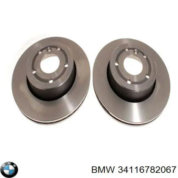 34116782067 BMW Disco do freio dianteiro
