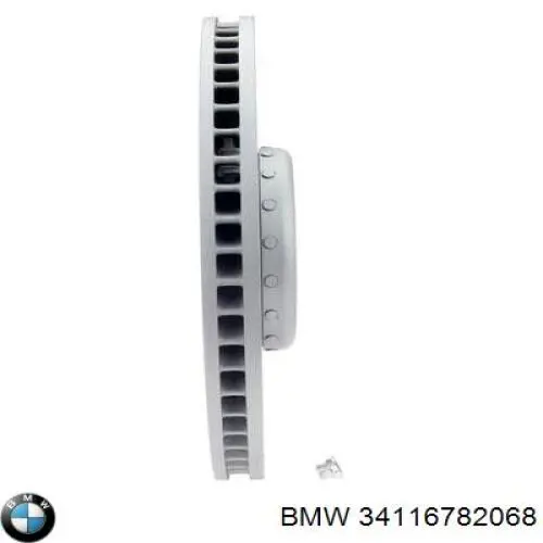 Compre 34116782068 BMW Disco do freio dianteiro