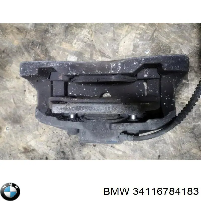 Compre 34116788431 BMW Suporte do freio dianteiro esquerdo