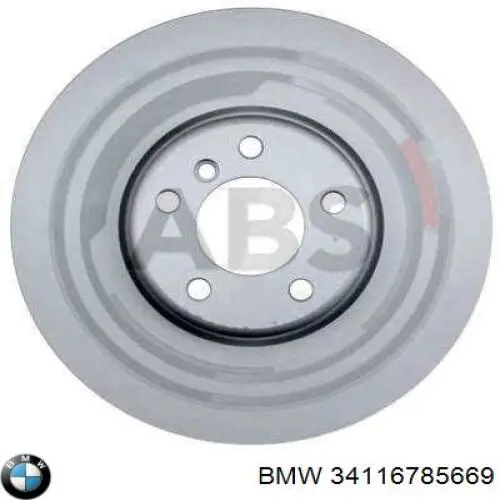 34116785669 BMW Disco do freio dianteiro