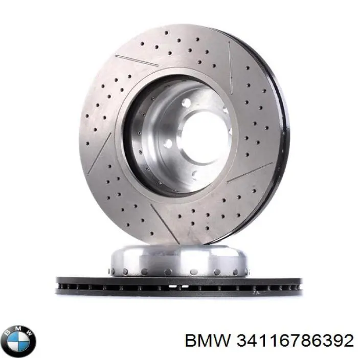 Disco do freio dianteiro BMW 34116786392 preço, a partir de 139,30 USD