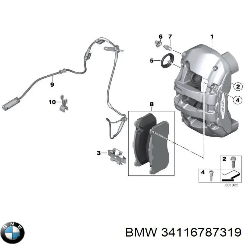 Proteção do freio de disco dianteiro esquerdo BMW 34116787319 preço, a partir de 32,77 USD