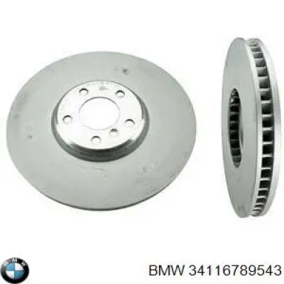 Disco do freio dianteiro BMW 34116789543 preço, a partir de 130,99 USD