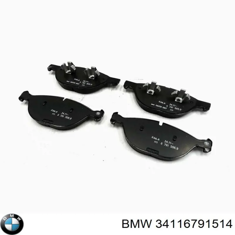 Sapatas do freio dianteiras de disco BMW 34116791514 preço, a partir de 55,36 USD