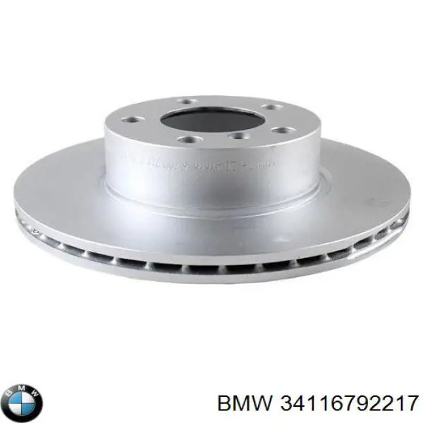 Compre 34116792217 BMW Disco do freio dianteiro