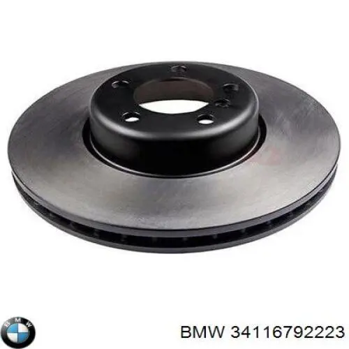 Compre 34116792223 BMW Disco do freio dianteiro