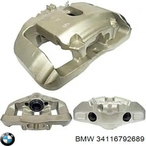 34116792689 BMW Suporte do freio dianteiro esquerdo