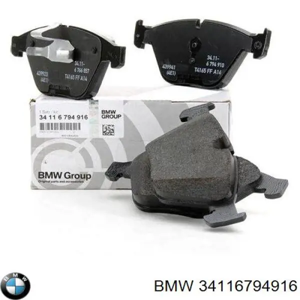 Sapatas do freio dianteiras de disco BMW 34116794916 preço, a partir de 49,35 USD